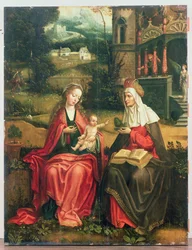 Madone et Enfant avec Sainte Anne